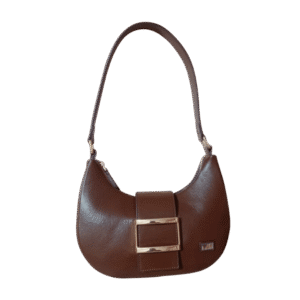 Genuine Brown Leather Women's Handbag Size S