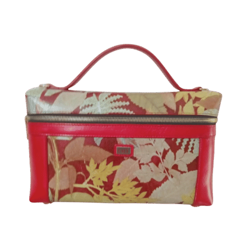 Handbag Ecoprint Genuine Leather