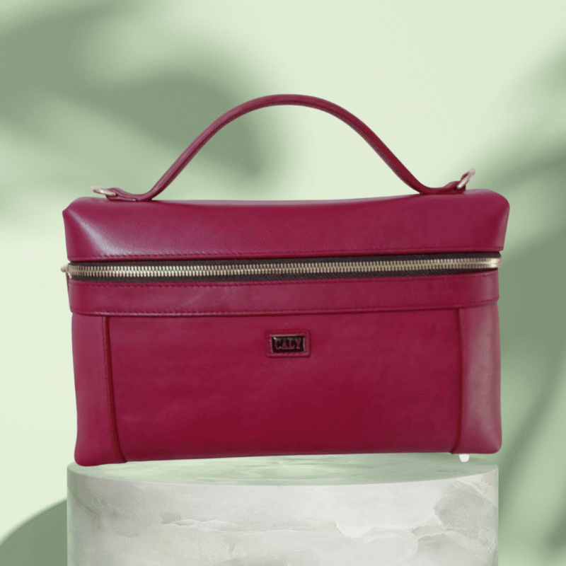 Handbag Genuine Leather Warna Merah