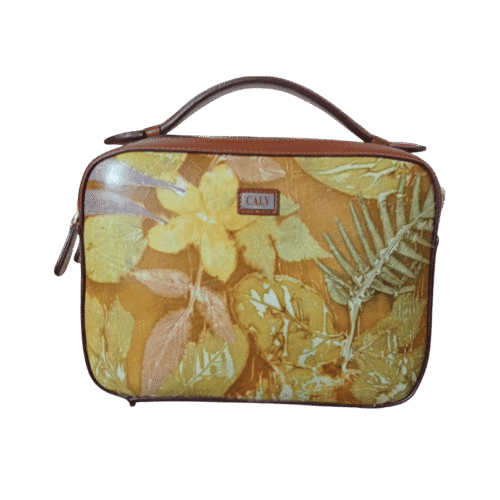 Natural Leaf Handbag Size 30 Warna Hijau