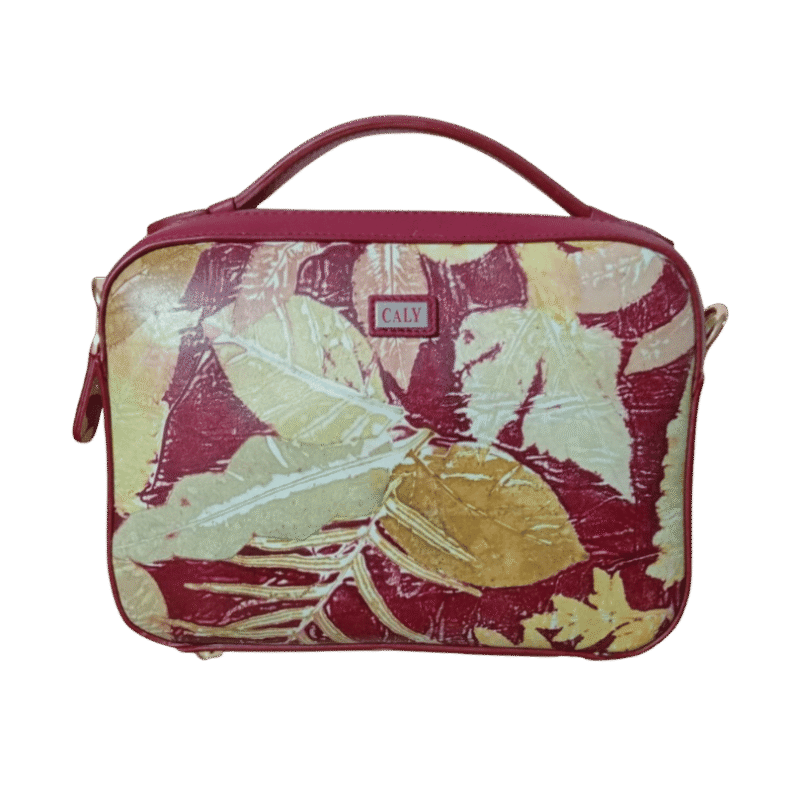 Natural Leaf Handbag Size 30 (5) Natural Leaf Handbag Size 30 Warna Merah